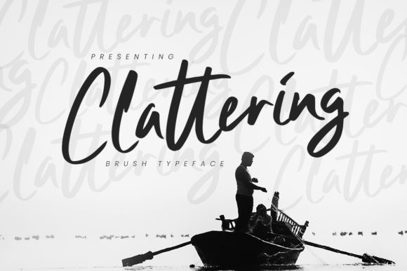 Clattering Handwritten Font