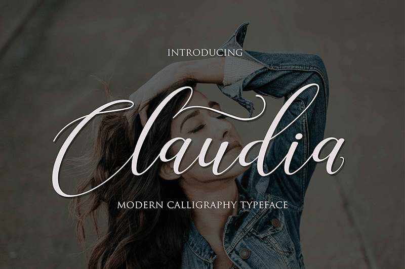 Claudia Calligraphy Font