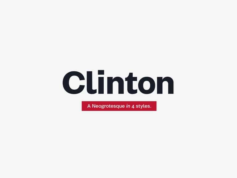 Clinton Font Family