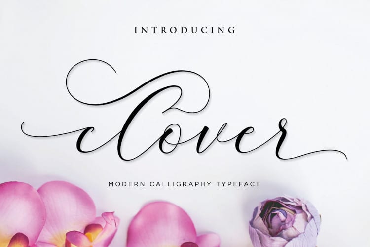Clover Script Font