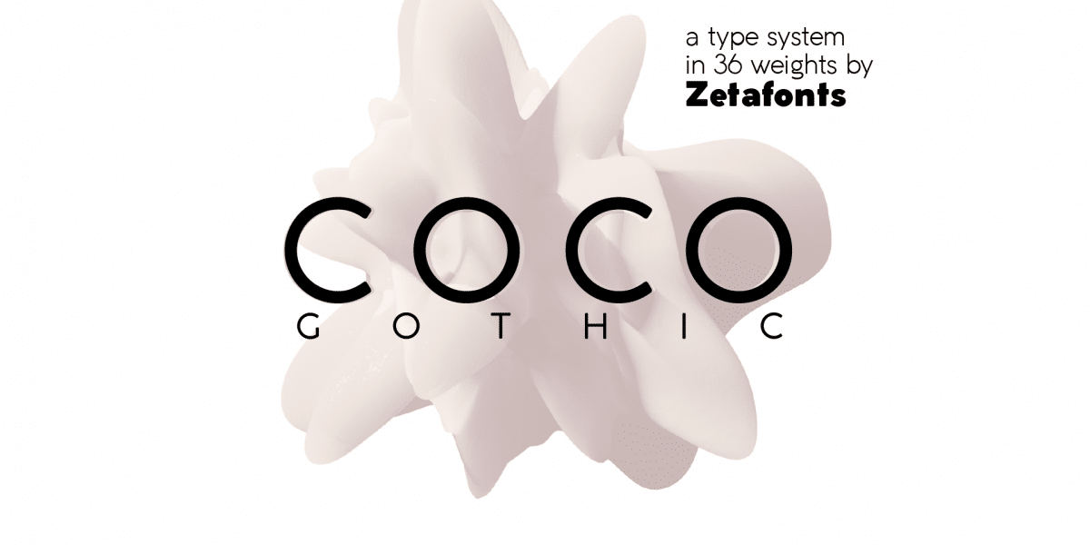 Coco Gothic Font Family
