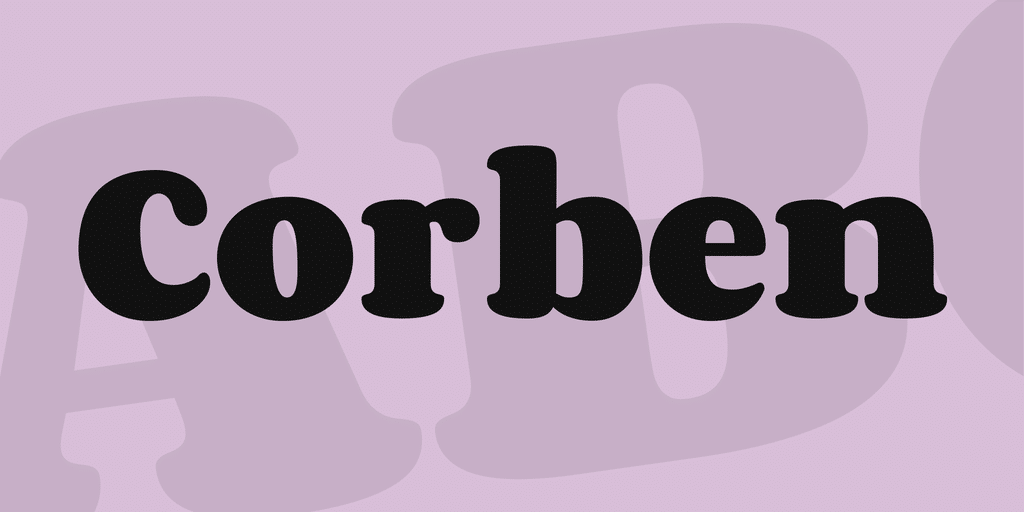 Corben Font Family