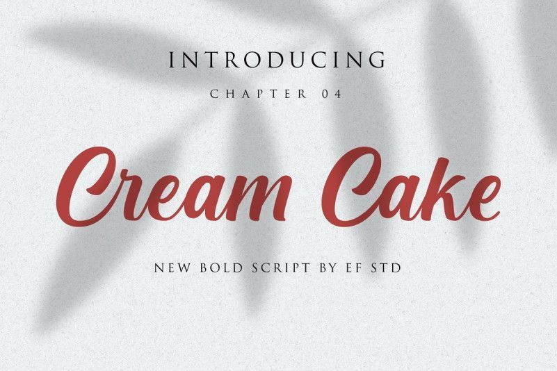 Cream Cake Font