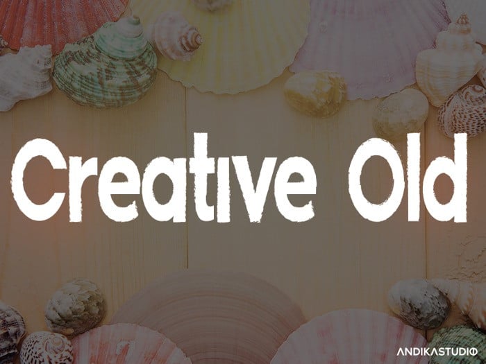 Creative Old Sans Serif Font