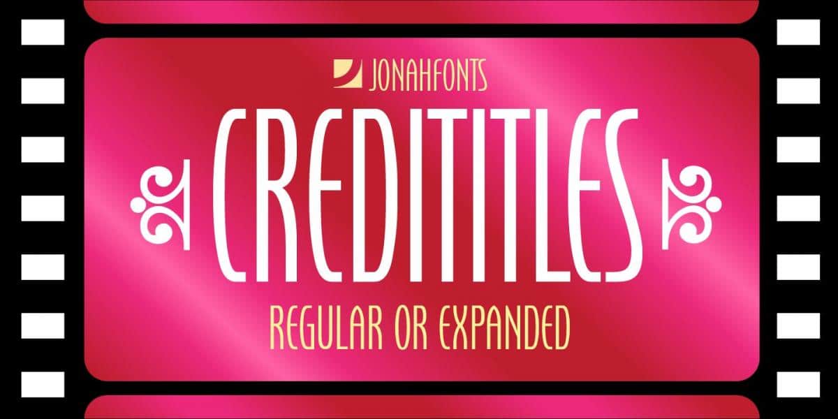 Credititle Font Family