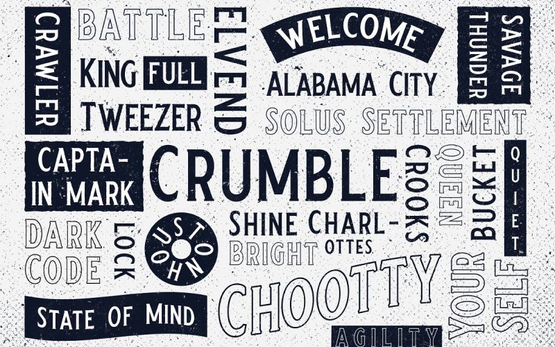 Crumble Fancy Font