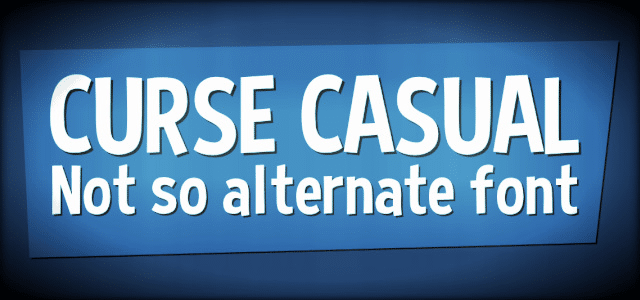 Curse Casual A Hat In Time Font