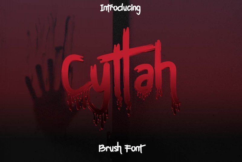 Cyttah Graffiti Font