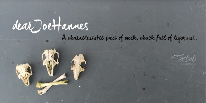 DearJoe Hannes Font Family