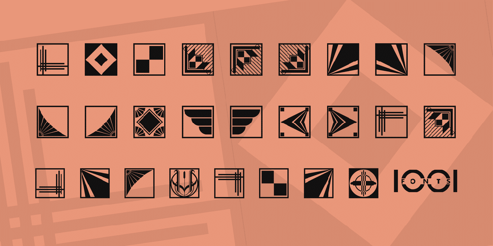 Deco Borders NF Font