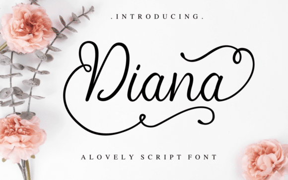 Diana Script Font