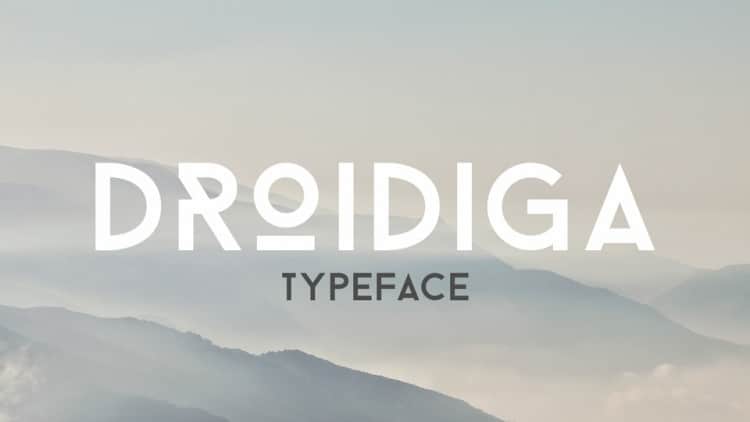 Droidiga Typeface