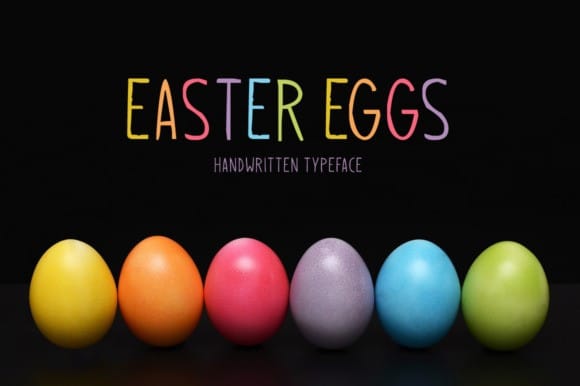 Easter Eggs Display Font