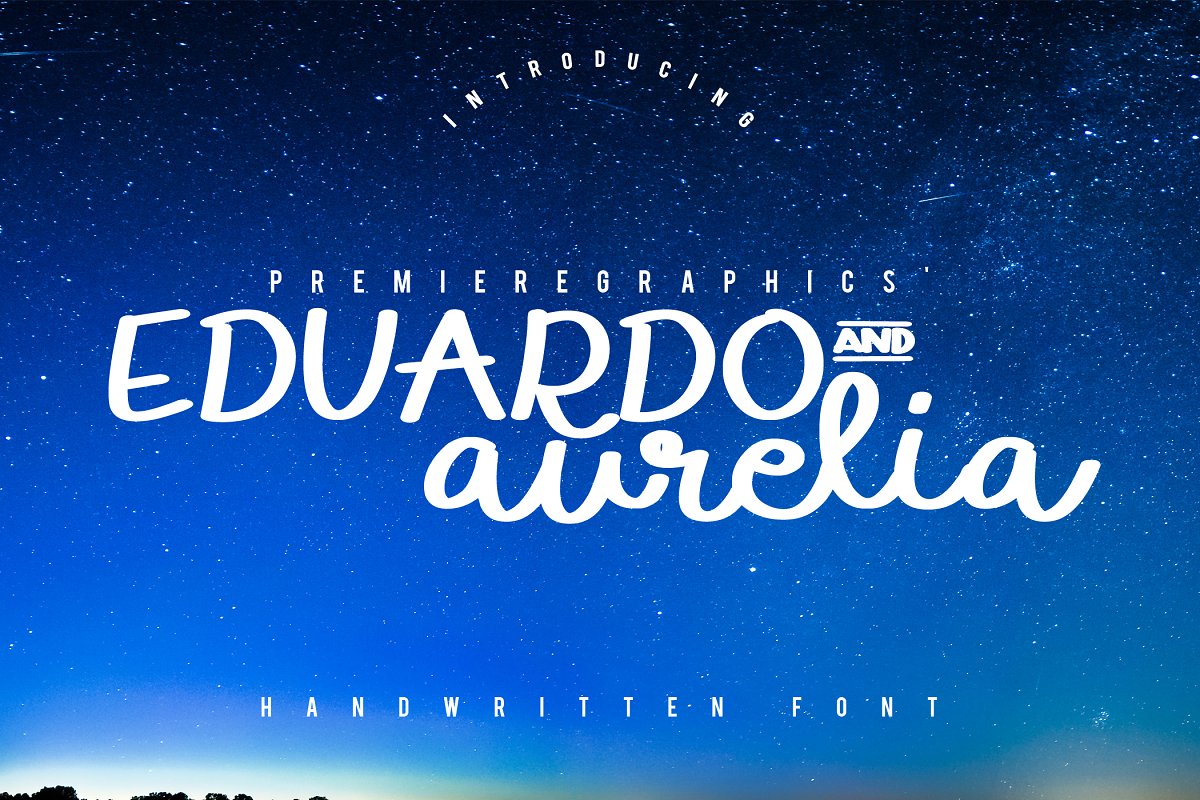 Eduardo and Aurelia Script Font