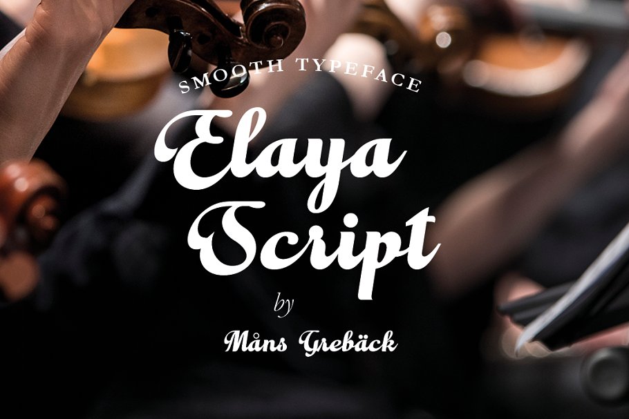 Elaya Script Font