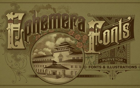 Ephemera Sickles Serif Font