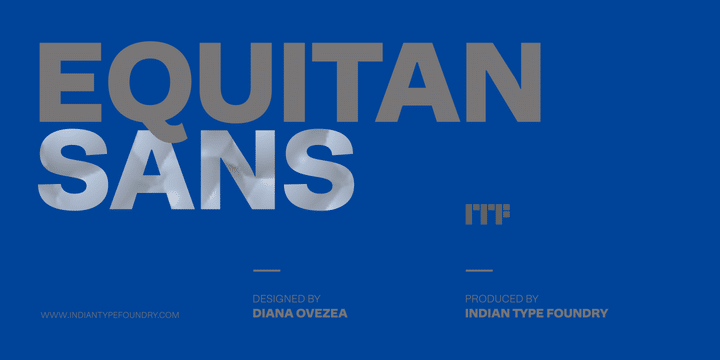 Equitan Sans Font Family