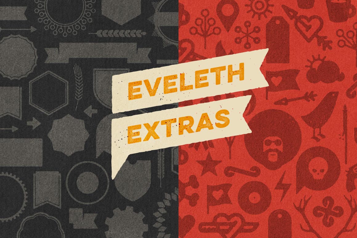 Eveleth Icons & Shapes Font