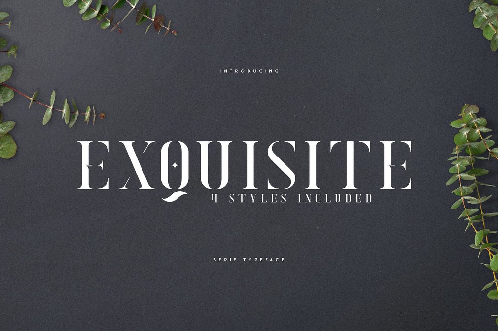 Exquisite Font