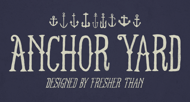 FT Anchor Yard Font
