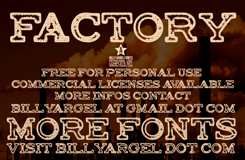 Factory Font