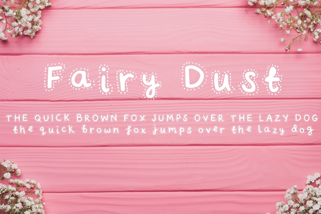 Fairy Dust Font