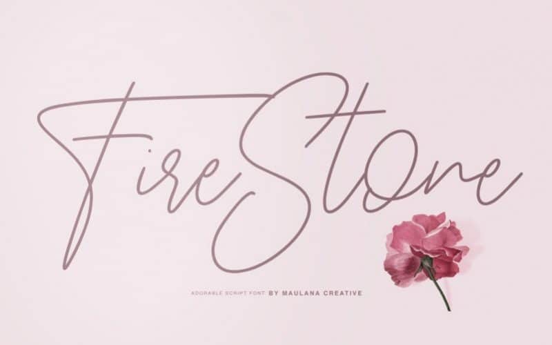 Fire Stone Handwritten Font