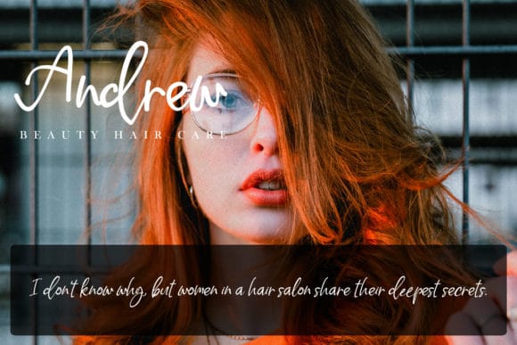 Flaming Carrot Script Font