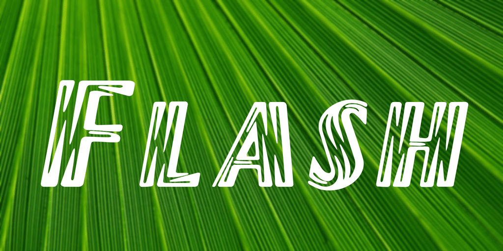 Flash Font