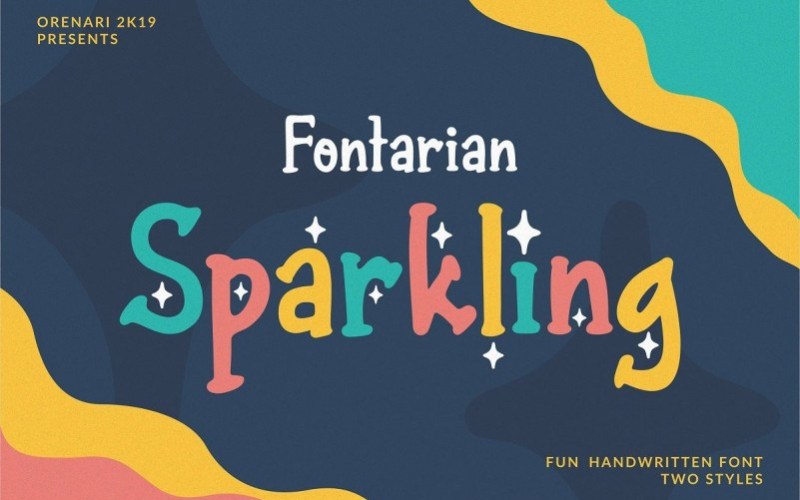 Fontarian Sparkling Font