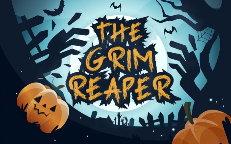 GRIM REAPER BRUSH FONT