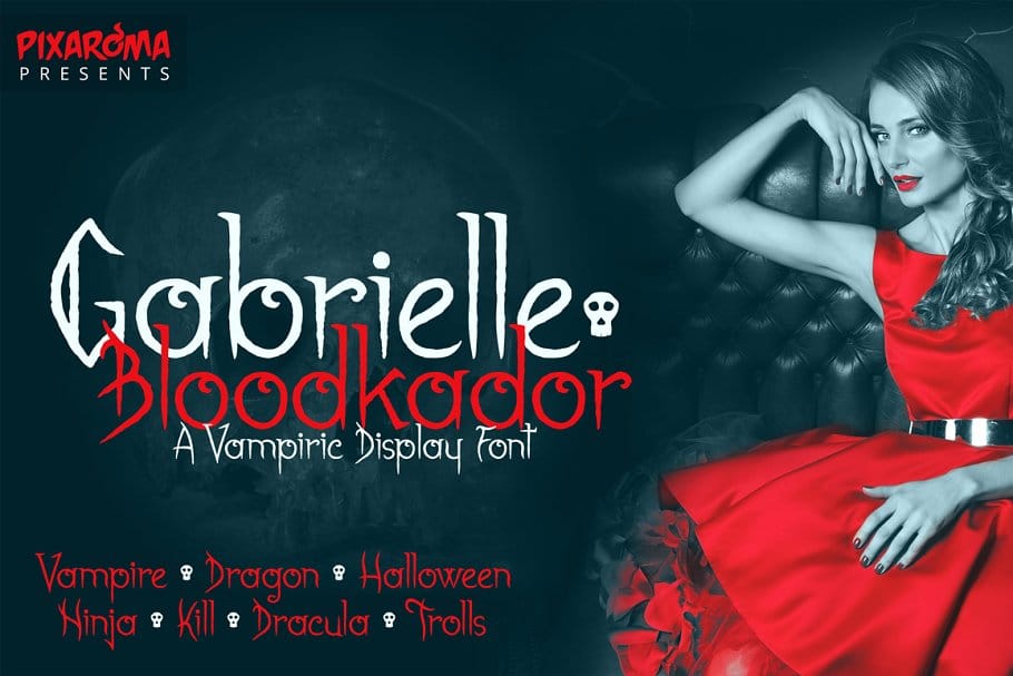 Gabrielle Bloodkador The Vampiric Font