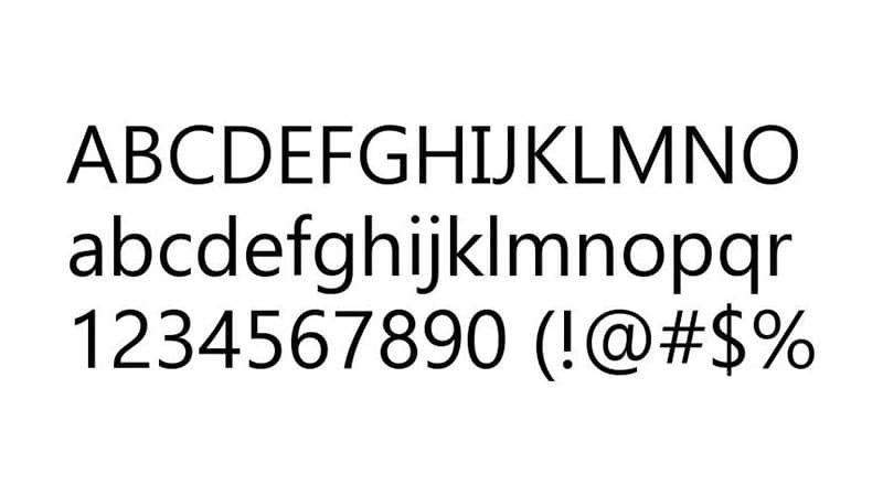 Gadugi Font