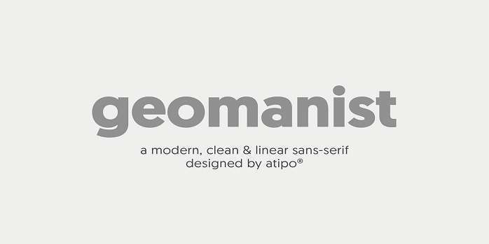 Geomanist Font