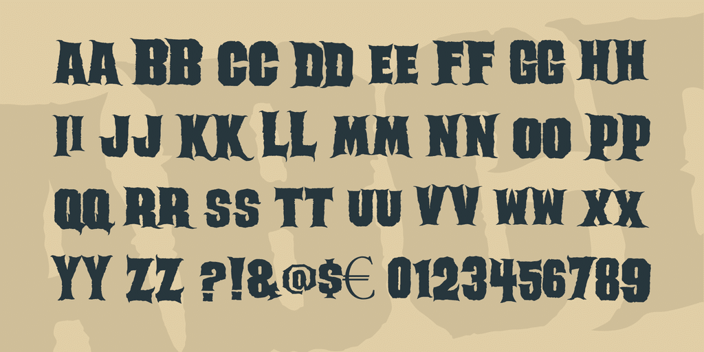 Ghoulish Font