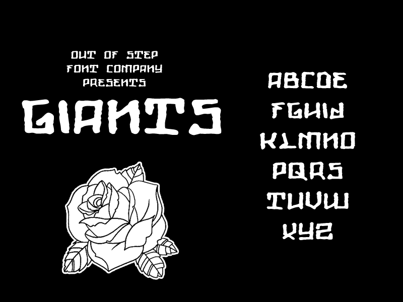 Giants Font