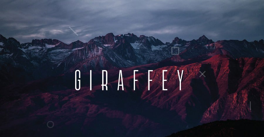 Giraffey Condensed Font