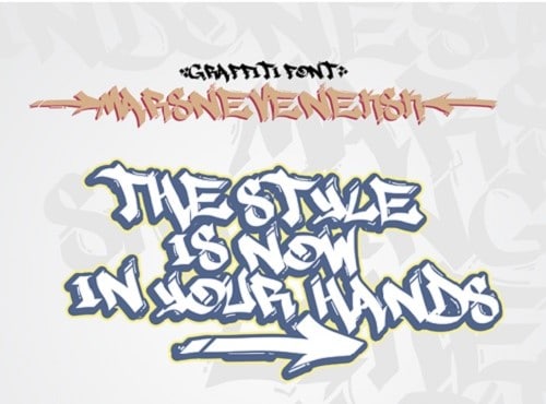 Graffiti Alphabet Font