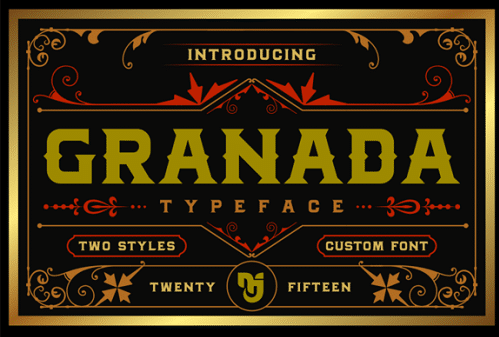 Granada Spurs Font