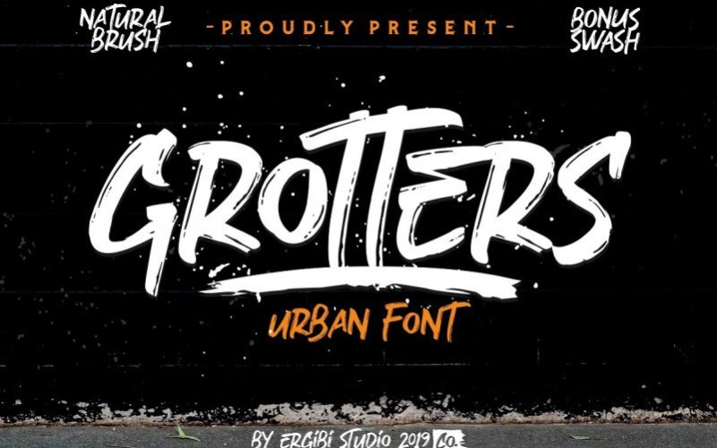 Grotters Urban Font