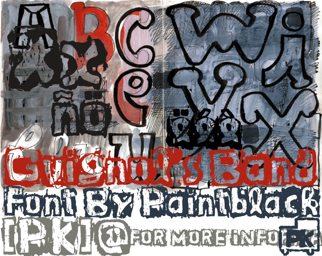 Guignols Band Font