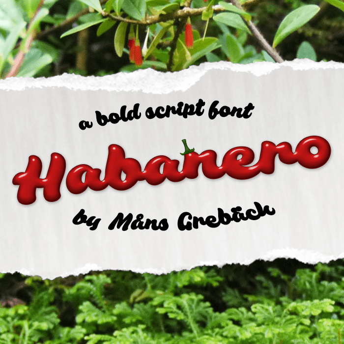 Habanero Font