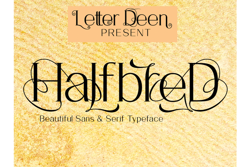 HalfbreD Font
