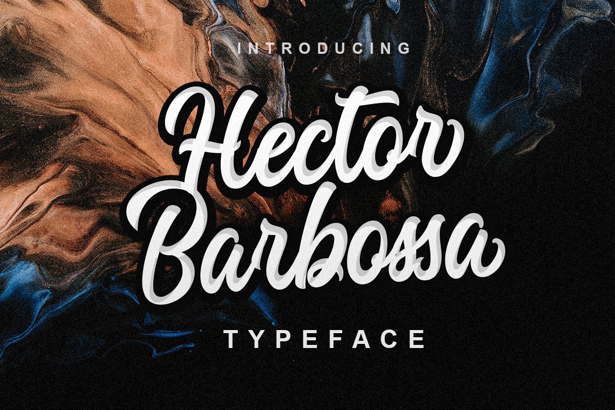Hector Barbossa Script Font