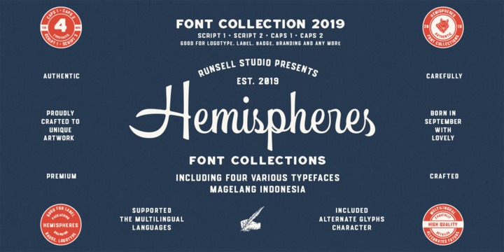 Hemispheres Font
