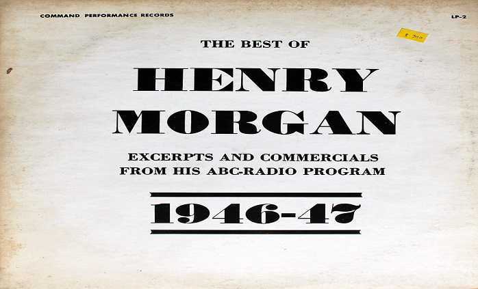 Henry Morgan font