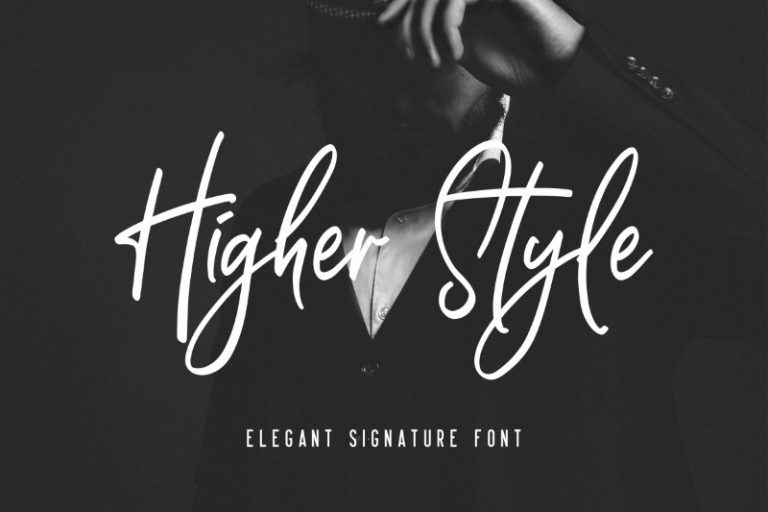 Higher Style Font