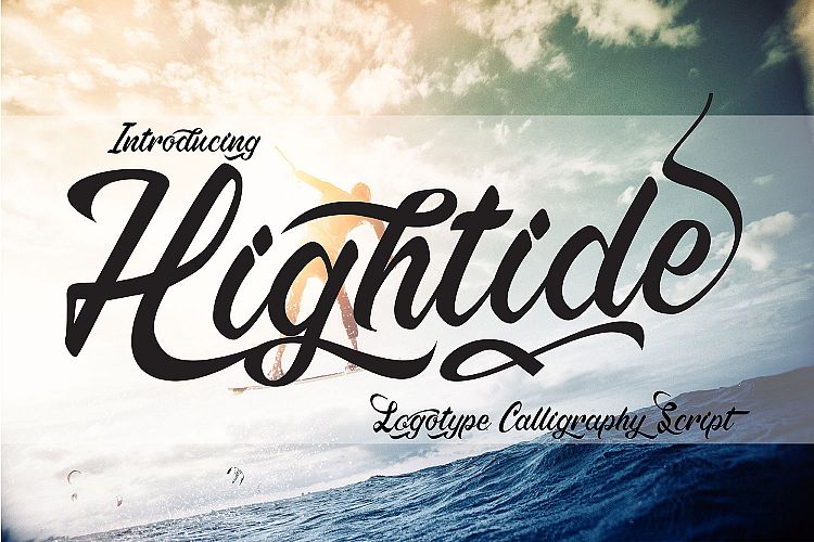 Hightide Calligraphy Font