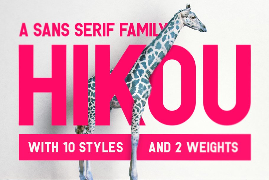 Hikou Font Family