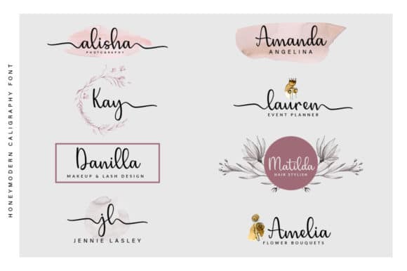 Honey Calligraphy Font